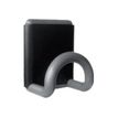 3595560009671-Unilux - Patère magnétique fil - gris métal-Angle gauche-1