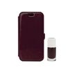 MUVIT LIFE Pack - Protection à rabat pour iPhone 6, 6s - rouge bourgogne