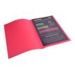 3288582100166-Exacompta Rock"s - 100 Chemises - 210 gr - pour 200 feuilles - framboise-Angle gauche-3