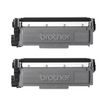 Brother TN2320 - Pack de 2 - noir - cartouche laser d'origine