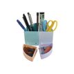 9002493094598-Exacompta The Quarter Aquarel - Pot à crayons modulable-Avant-1