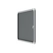 Nobo - Vitrine intérieure 8 A4 (924 x 668 mm) - cadre gris