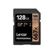Lexar 667X - carte mémoire 128 Go - Class 10 - micro SDXC UHS-I