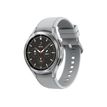 8806092555747-Samsung Galaxy Watch4 Classic - montre connectée - 46mm - 16 Go - argent-Angle droit-0