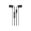 8944870161930-ONE PLUS C6193 - Kit main libre - Ecouteurs filaire avec micro - intra-auriculaire - noir-Avant-0