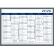 3147281600318-Calendrier LECAS -2 Couleurs- 17,5x13,5 - 1 année sur 2 faces --0