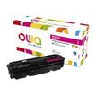 3112539846619-Cartouche laser compatible HP 415A - magenta - OWA K18643OW-Angle gauche-0