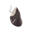 3760170842295-Urban Factory - souris filaire ergonomique pour gaucher - noir-Angle gauche-0
