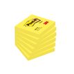 Post-it - 6 Blocs notes - jaune néon - 76 x 127 mm