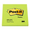 Post-it - 6 Blocs notes - vert néon - 76 x 76 mm