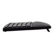 5028252602730-Kensington Pro Fit Ergo - Ensemble clavier et souris sans fil - Azerty - noir-Gauche-6