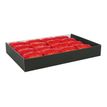 2012349426593-Clairefontaine - Ruban d'emballage cadeau - Œuf raphia - 13 mm x 20 m - rouge-Angle gauche-0