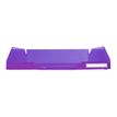 Exacompta COMBO - Corbeille à courrier violet translucide