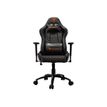 4715302442989-Fauteuil gamer ARMOR Pro - accoudoirs réglables - noir-Avant-1
