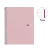 8422593499665-THE ORIGINAL NOTEBOOK, couverture rigide, A4, lignes horizontales, 80 feuilles de 1 couleur, Miquelrius--1