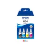 8715946685205-Epson EcoTank 664 - pack de 4 - noir, jaune, cyan, magenta - réservoir d'encre original-P_671991_1-0