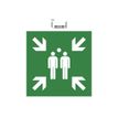 3130630670056-Exacompta - Pictogramme - point de rassemblement - 200 x 200 mm - vert-P_672301_2-0