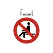 3130630670162-Exacompta - Pictogramme - interdit de s'asseoir - 100 x 100 mm - rouge-P_672311_4-0