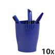 Exacompta Ecopen - 10 Pots à crayons - bleu nuit
