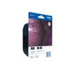 5014047562877-Brother LC1220 - Pack de 2 - noir - cartouche d'encre originale-Angle gauche-1