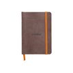 RHODIA Rhodiarama - Carnet souple A6 - 144 pages - ligné - chocolat