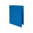 3288581502107-Exacompta Flash - 10 Paquets de 100 Sous-chemises recyclées - 80 gr - bleu foncé-Angle droit-1