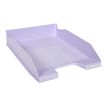 0404000100522-Exacompta Combo Midi - 4 Corbeilles à courrier - couleurs pastels glossy-Angle gauche-8
