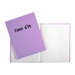 3130630476672-Exacompta Aquarel - Livre d'or 27 x 22 cm - mauve-Multi-angle-1