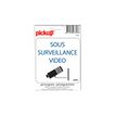 Pickup - Pictogramme - Sous vidéo surveillance - 100 x 100 mm