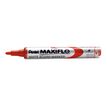 Pentel MAXIFLO - Marqueur effaçable - pointe ogive - rouge