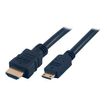 MCL Samar - câble HDMI type A haute vitesse 3D avec ethernet (M) vers mini HDMI type C (M) - 1 m