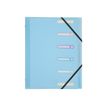 3130630561705-Exacompta Chromaline - Trieur polypro 6 positions - disponible dans différentes couleurs pastels-Avant-0