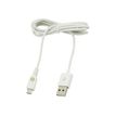 Muvit - Câble USB - USB (M) pour Micro- USB Type B à 5 broches (M) - 1.2 m ( USB / USB 2.0 ) - blanc