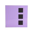 3130630166672-Exacompta Aquarel - Album photos 29 x 32 cm - mauve-Avant-0