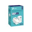 6935364010812-TP-Link TL-PA7017P - Kit CPL AV1000 Gigabit avec port Ethernet gigabit RJ45-Angle gauche-5