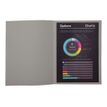 Exacompta Rock"s - 10 Chemises - 210 gr - pour 200 feuilles - gris