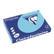 Clairefontaine Trophée - Papier couleur - A3 (297 x 420 mm) - 80 g/m² - 500 feuilles - bleu alizé