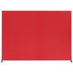 Nobo Impression Pro - Cloison de séparation - 140 x 100 cm - rouge