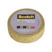 4054596070363-Rubans Scotch Expressions Pailletés Doré-Avant-0