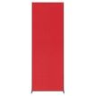 Nobo Impression Pro - Cloison de séparation - 60 x 180 cm - rouge