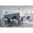 5028252617413-Nobo Impression Pro - Cloison de séparation - 140 x 100 cm - gris--2