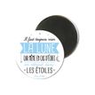 3700572716770-Kiub Typography - Magnet rond en verre - Lune-Avant-0