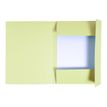 3130632448059-Exacompta Forever - 100 Chemises imprimées - 280 gr - jaune-Avant-1