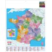 3592930026702-Calendrier bancaire année civile BOUCHUT "Carte de France" 43 x 55 cm 70 %--1
