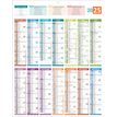3592930026702-Calendrier bancaire année civile BOUCHUT "Carte de France" 43 x 55 cm 70 %-P_77032653_1-0