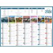 3592930026849-Bouchut Planète - Calendrier de banque 7 mois par face - 32 x 42 cm--0