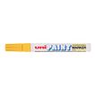 UNI PAINT PX - Marqueur permanent - pointe ogive - jaune