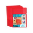 3045050019173-M STAR - 10 Pochettes coin -  A4 - pour 25 feuilles - 15/100 - rouge-P_78071513_1-0