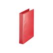 Esselte ESSENTIALS - Classeur à anneaux personnalisable - Dos 51 mm - A4 - pour 280 feuilles - rouge