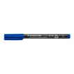 STAEDTLER LUMOCOLOR 313 - Marqueur permanent - pointe super fine - bleu